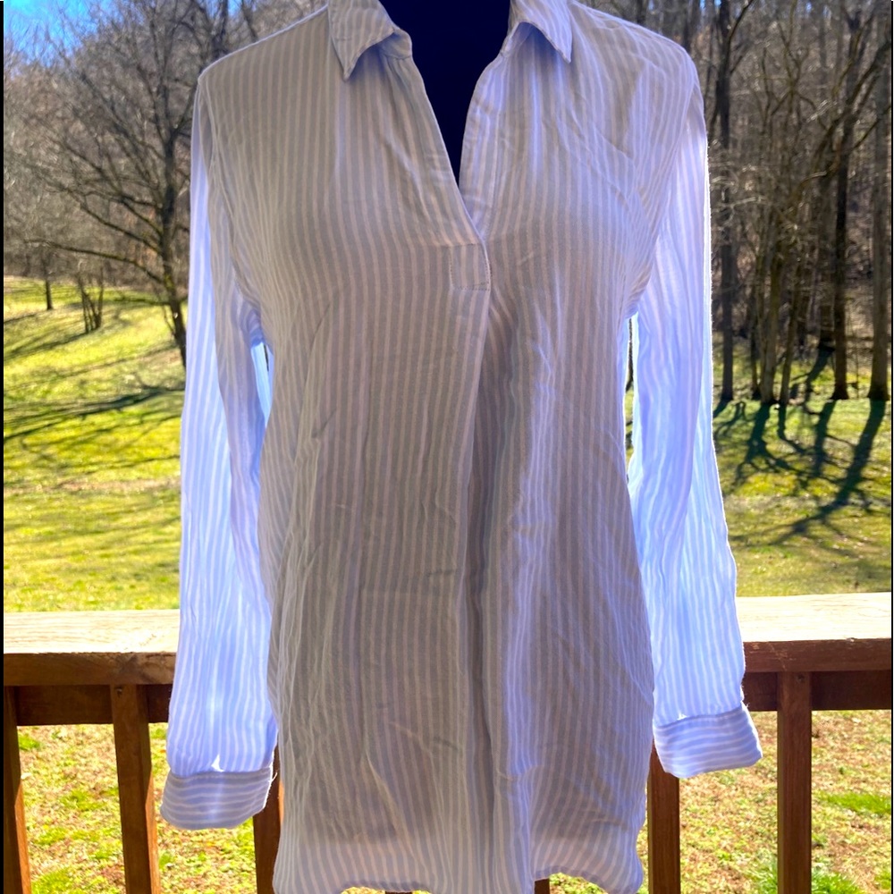 Banana Republic Boyfriend Fit Blouse